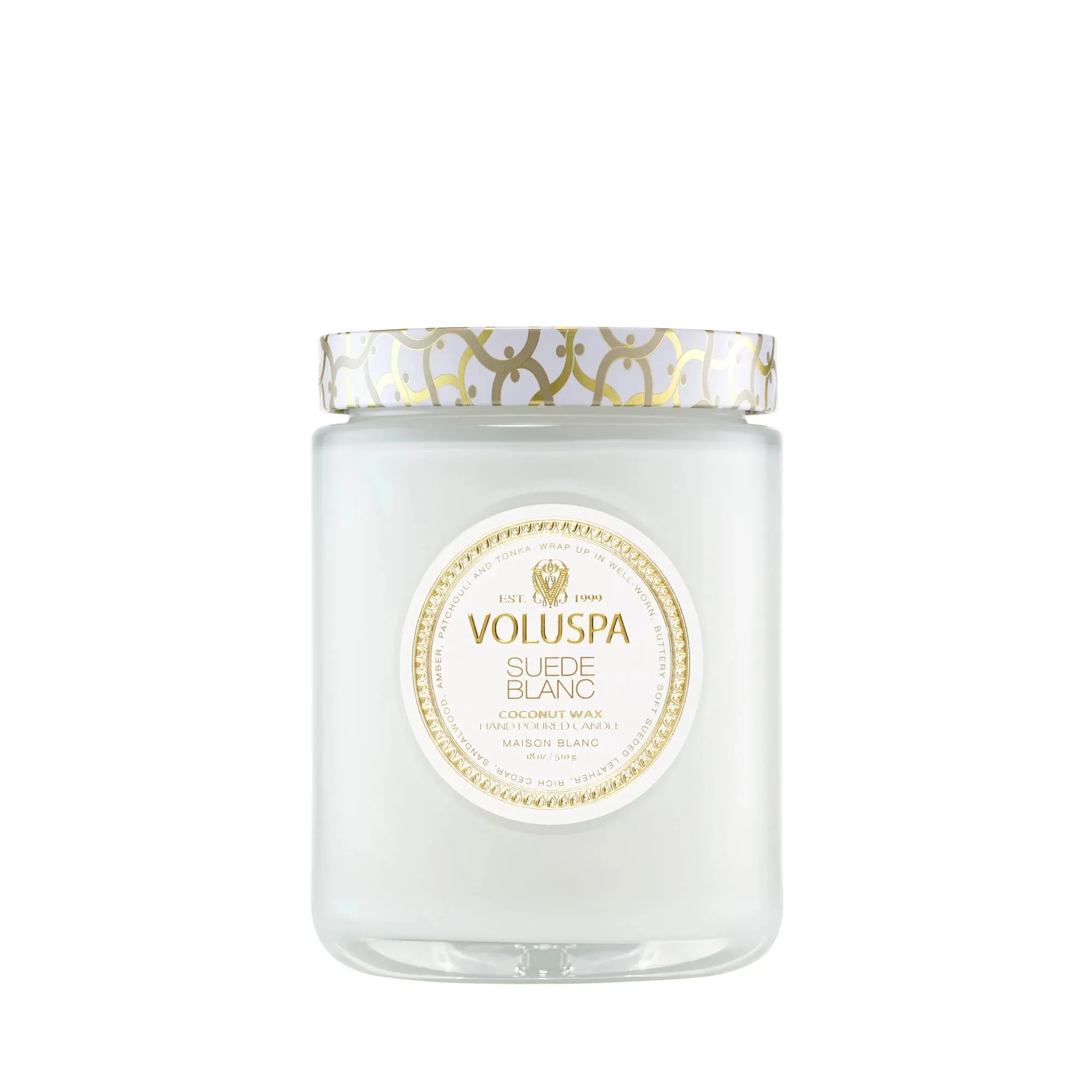 18 oz. Large Jar (Suede Blanc)