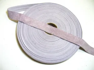 1" Flat, Pig Suede Binding in Lilac (5 yds) 1000NP4 trim tape; edge binding; leather tape
