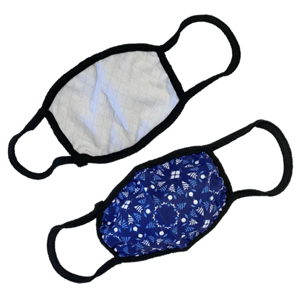 3 Pieces: Printed Cotton Face Mask - Assorted Styles
