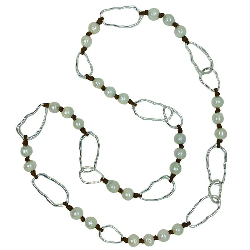 620-22| LONGHORN NECKLACE IN TAN