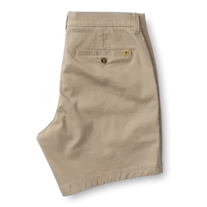 7" Canvas Camp Short - Khaki