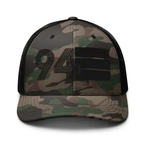 94 - 1994 Black Out Camouflage trucker hat