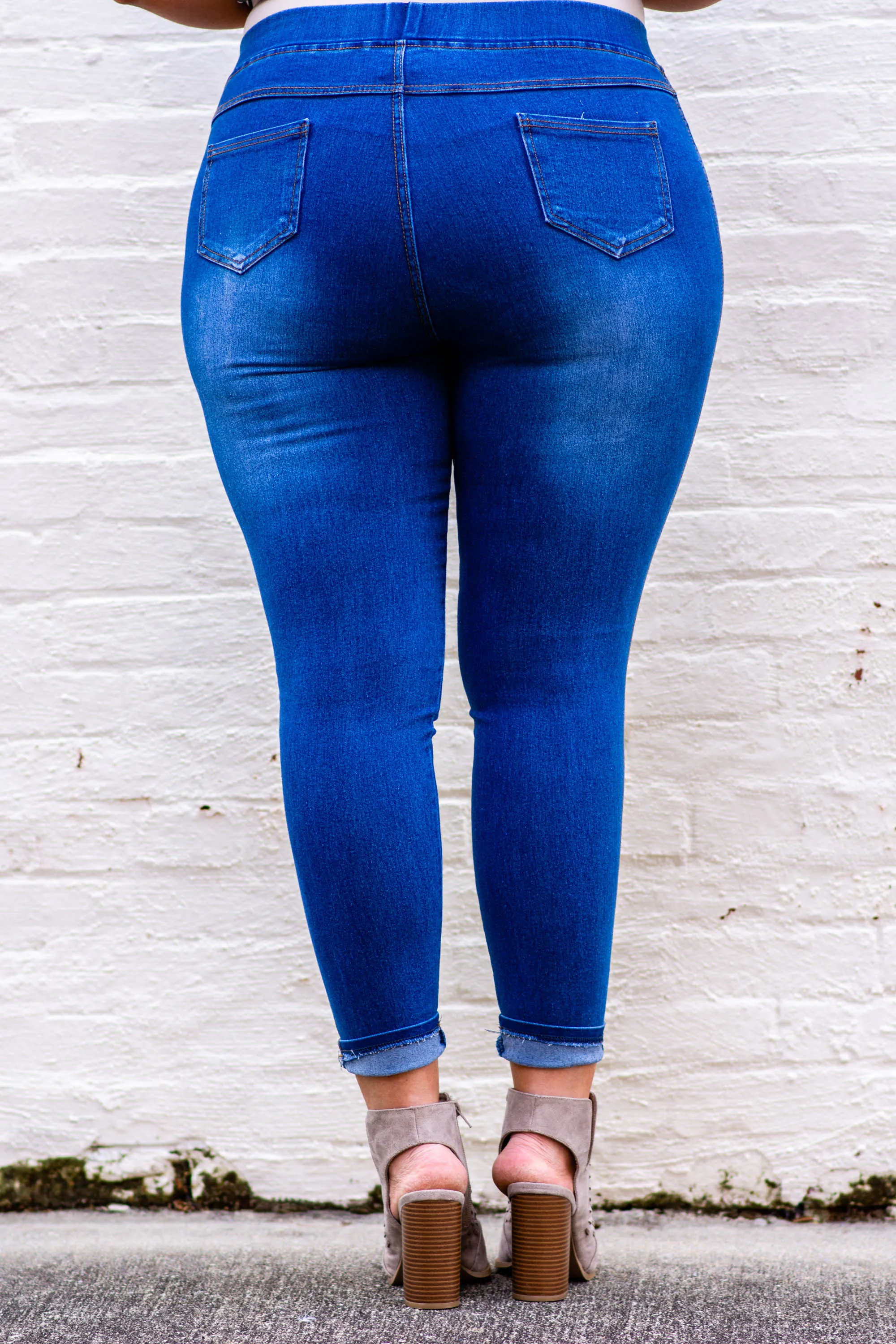 All The Answers Jeggings, Medium Wash