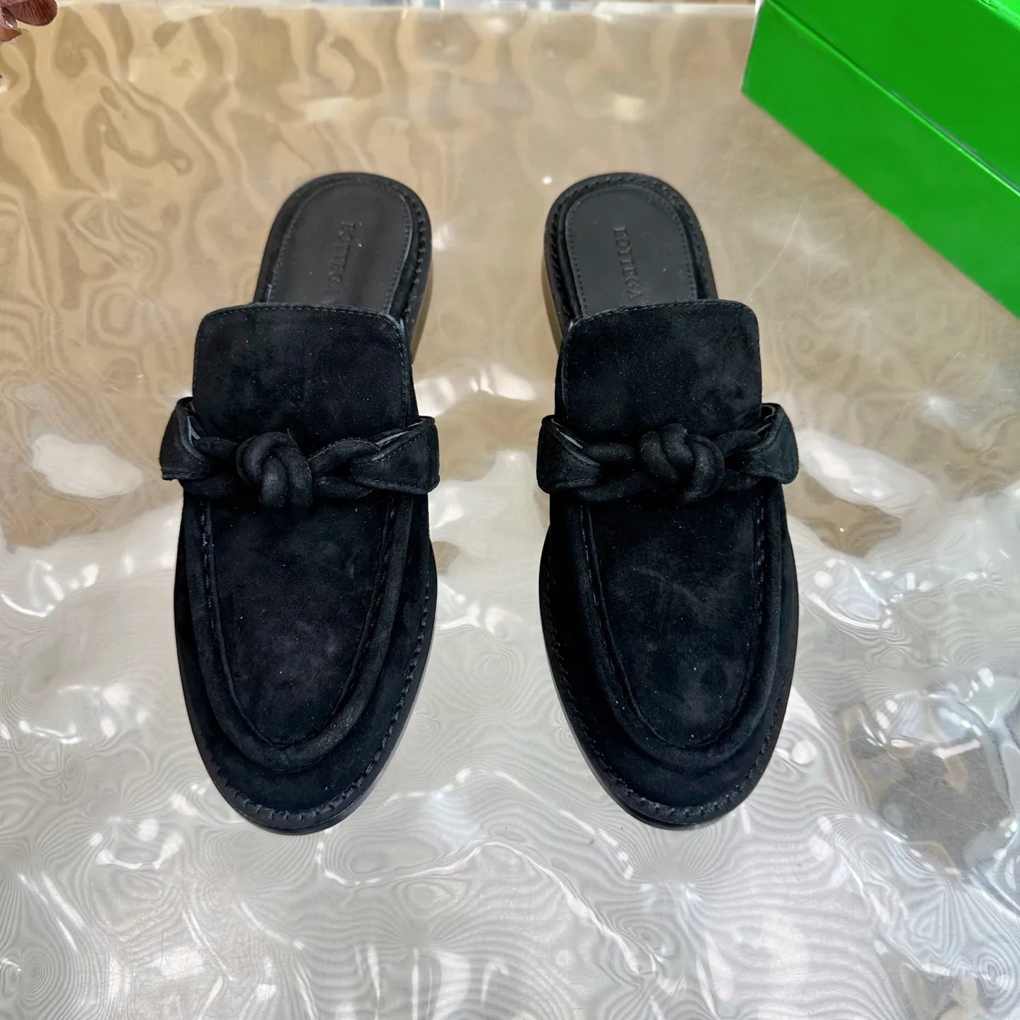 Astaire Loafer Black Suede 176153