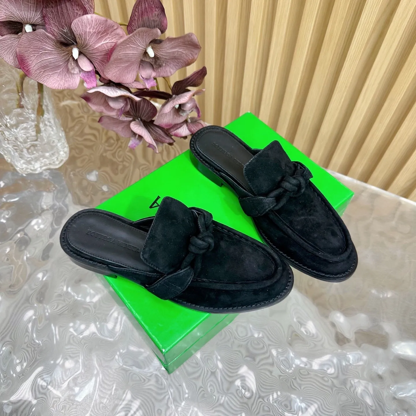 Astaire Loafer Black Suede 176153