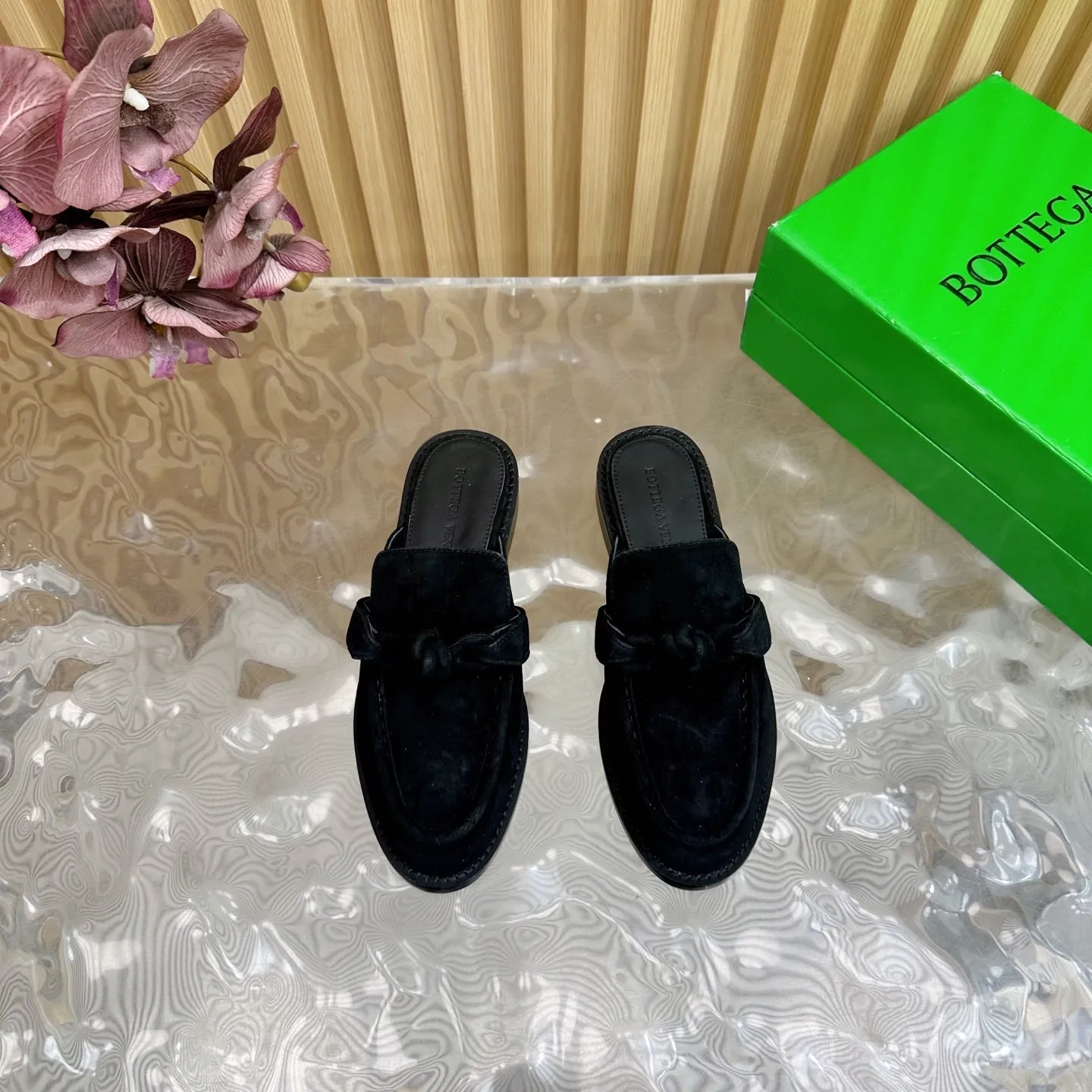 Astaire Loafer Black Suede 176153