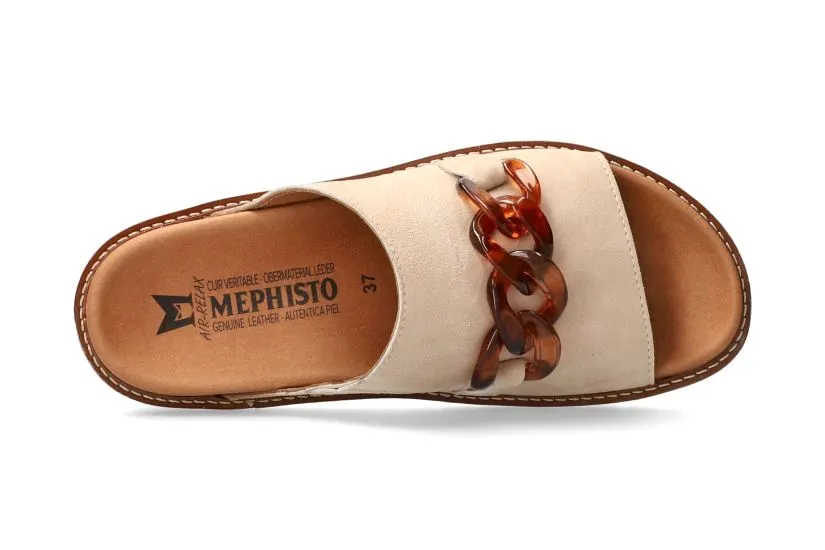 'Beverley' women's slide sandal - beige