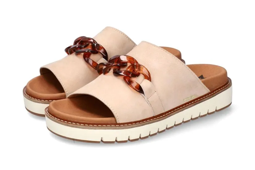 'Beverley' women's slide sandal - beige