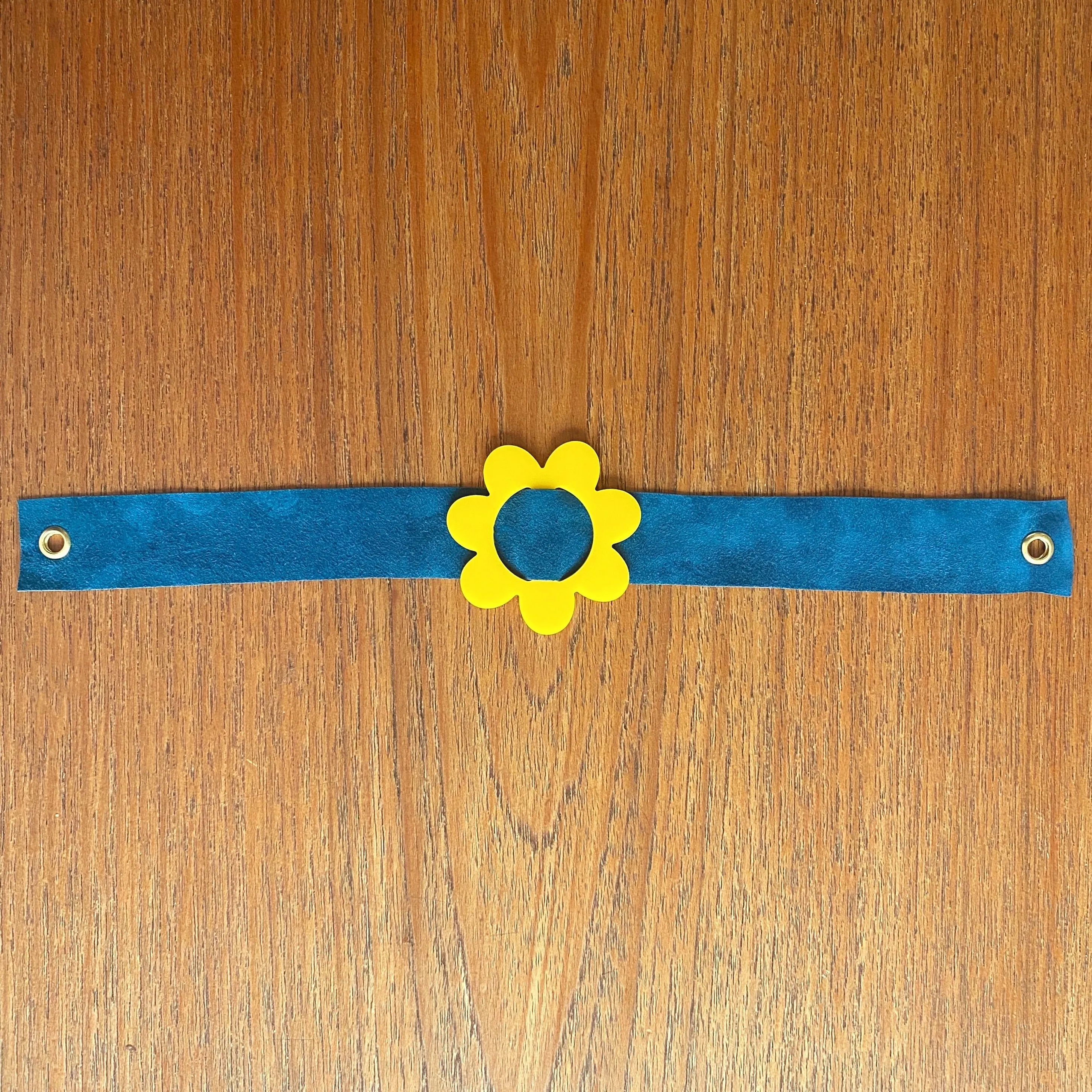 Blue Suede Choker