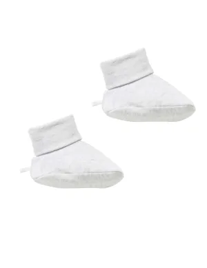 Booties - Pale Grey Melange