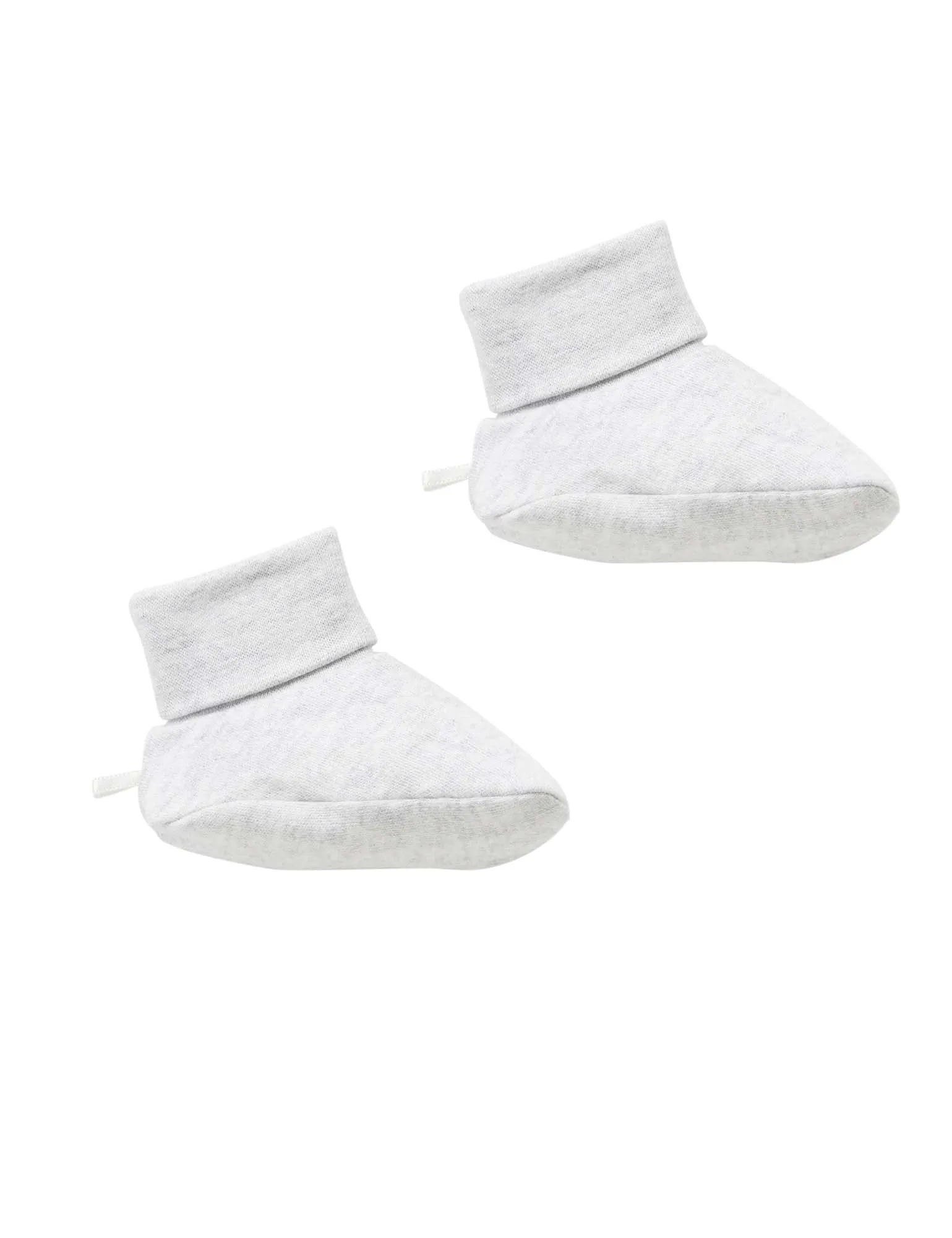 Booties - Pale Grey Melange
