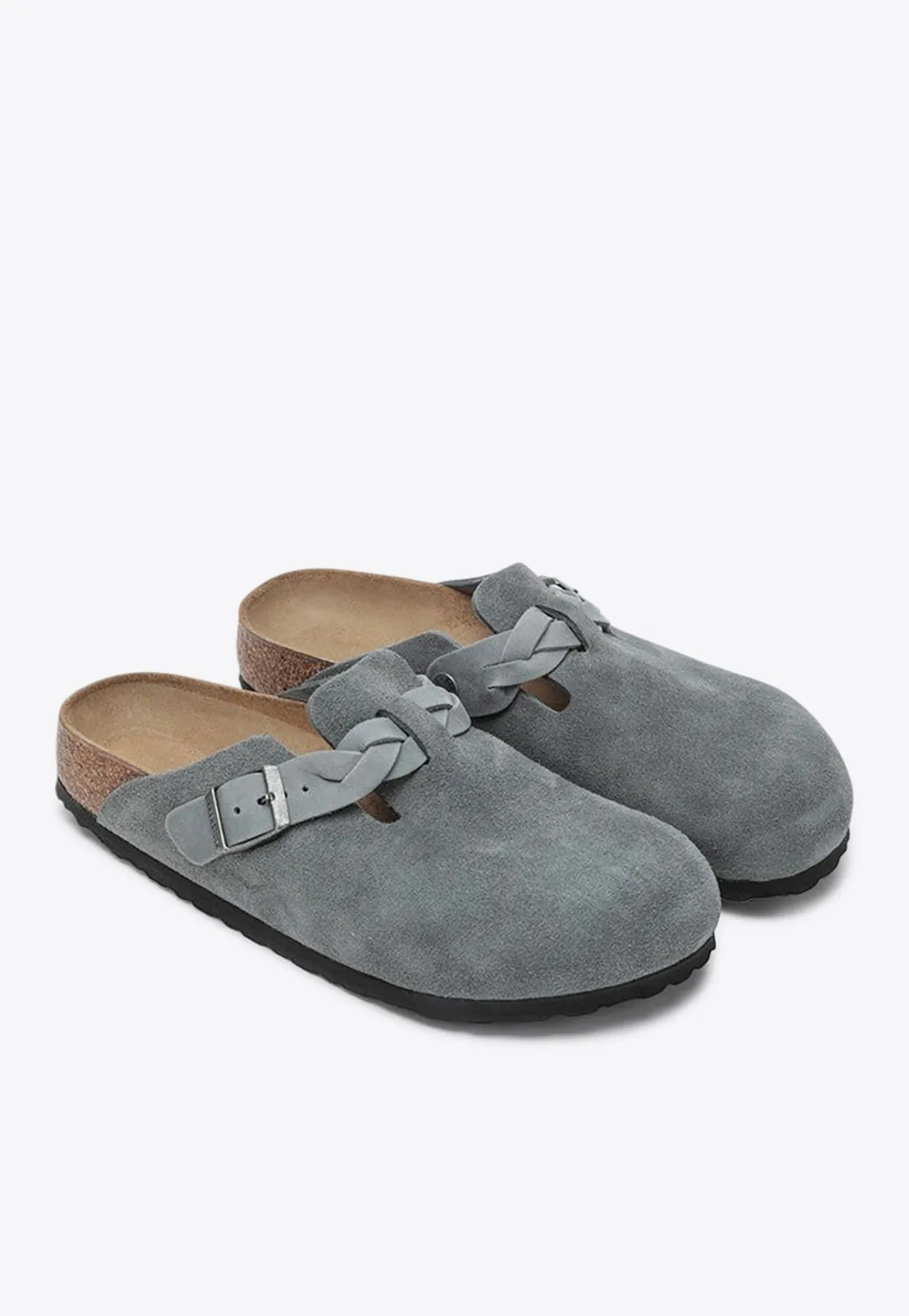 Boston Braided Suede Mules