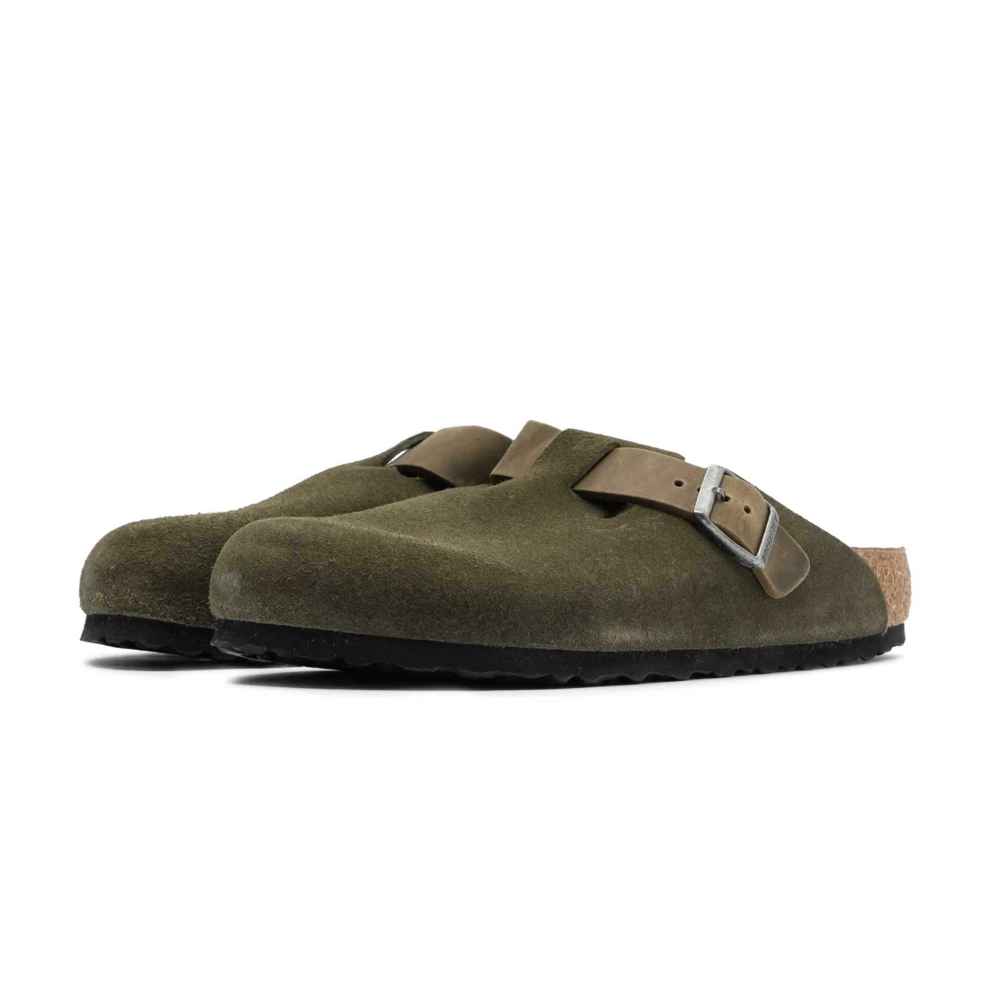 Boston Suede Oiled Leather Thyme 1028067