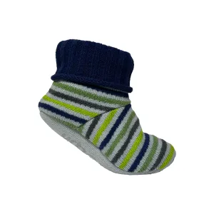 Boys Monster Stripe Bootie
