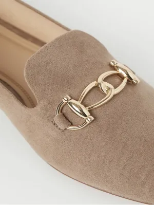 Buckled Suede Loafers
