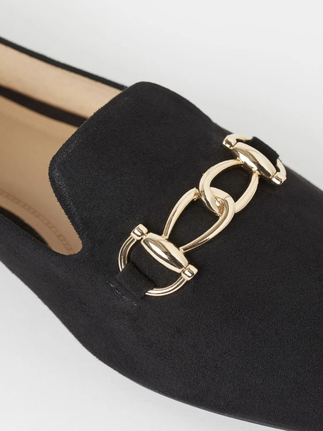 Buckled Suede Loafers