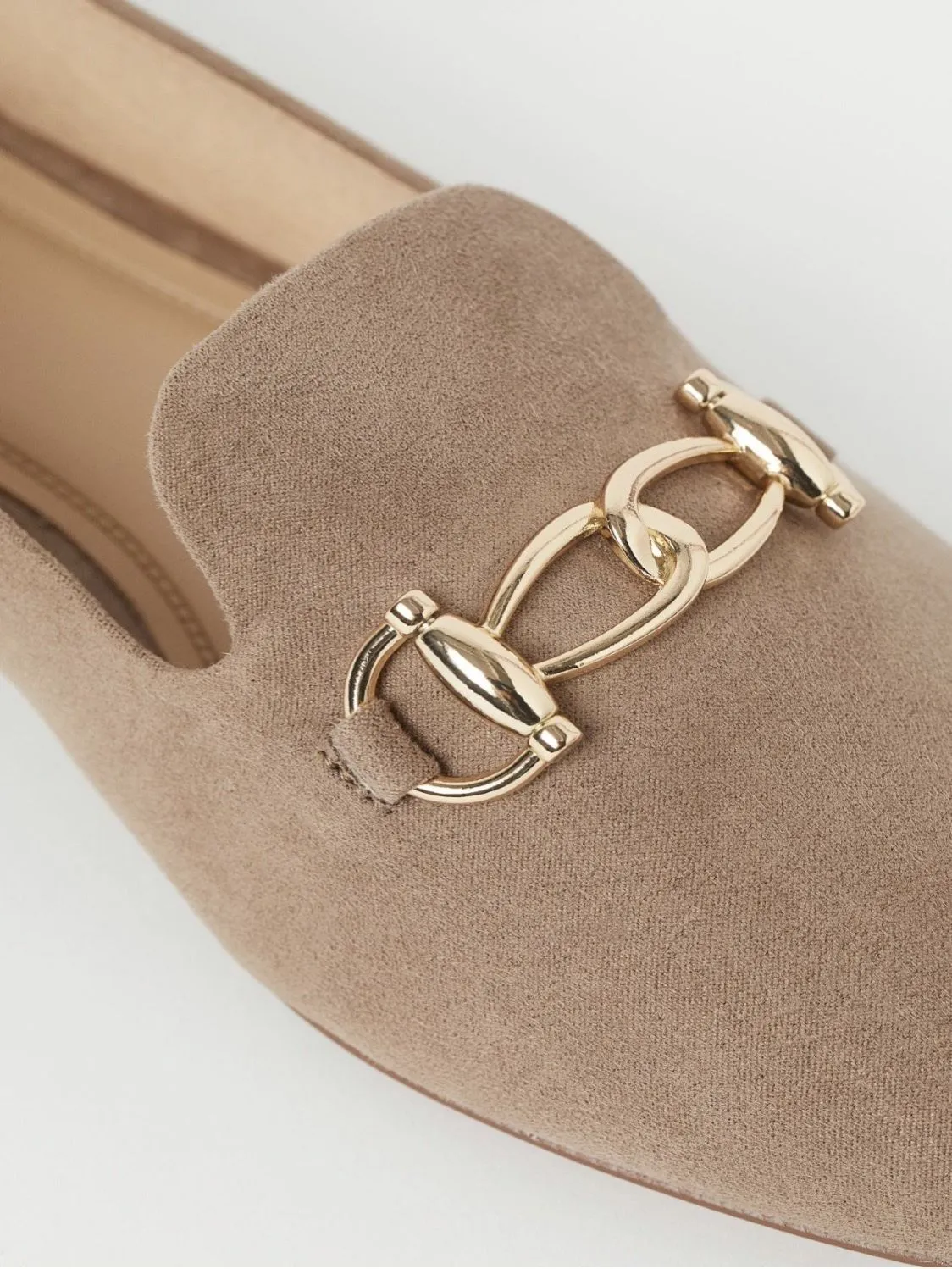 Buckled Suede Loafers