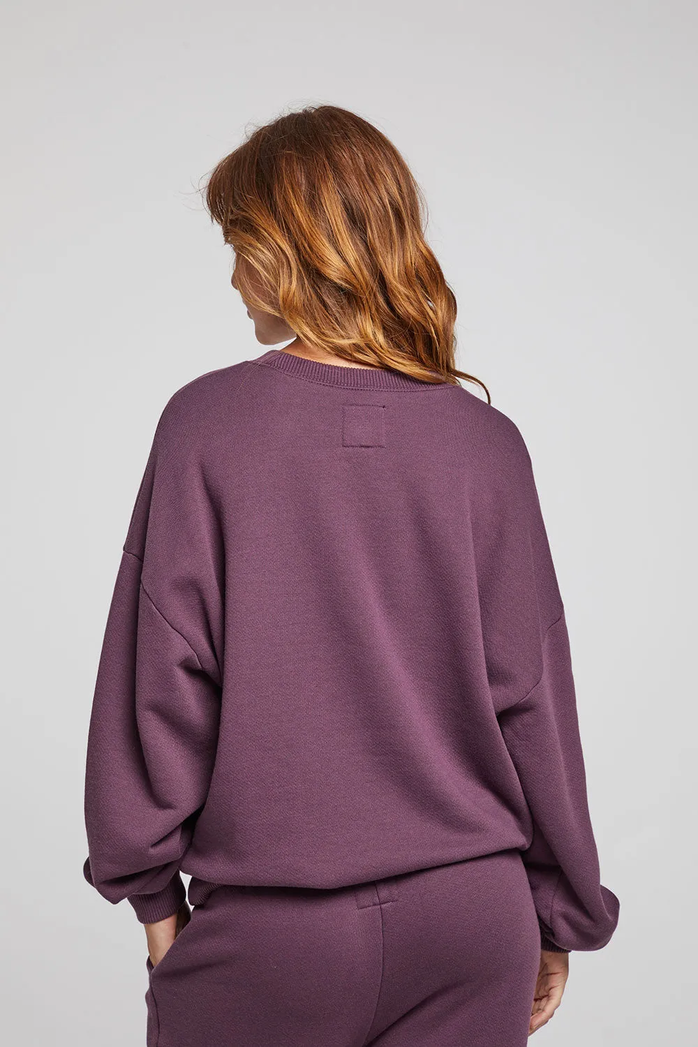 Casbah Plum Pullover