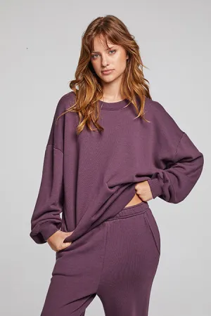 Casbah Plum Pullover