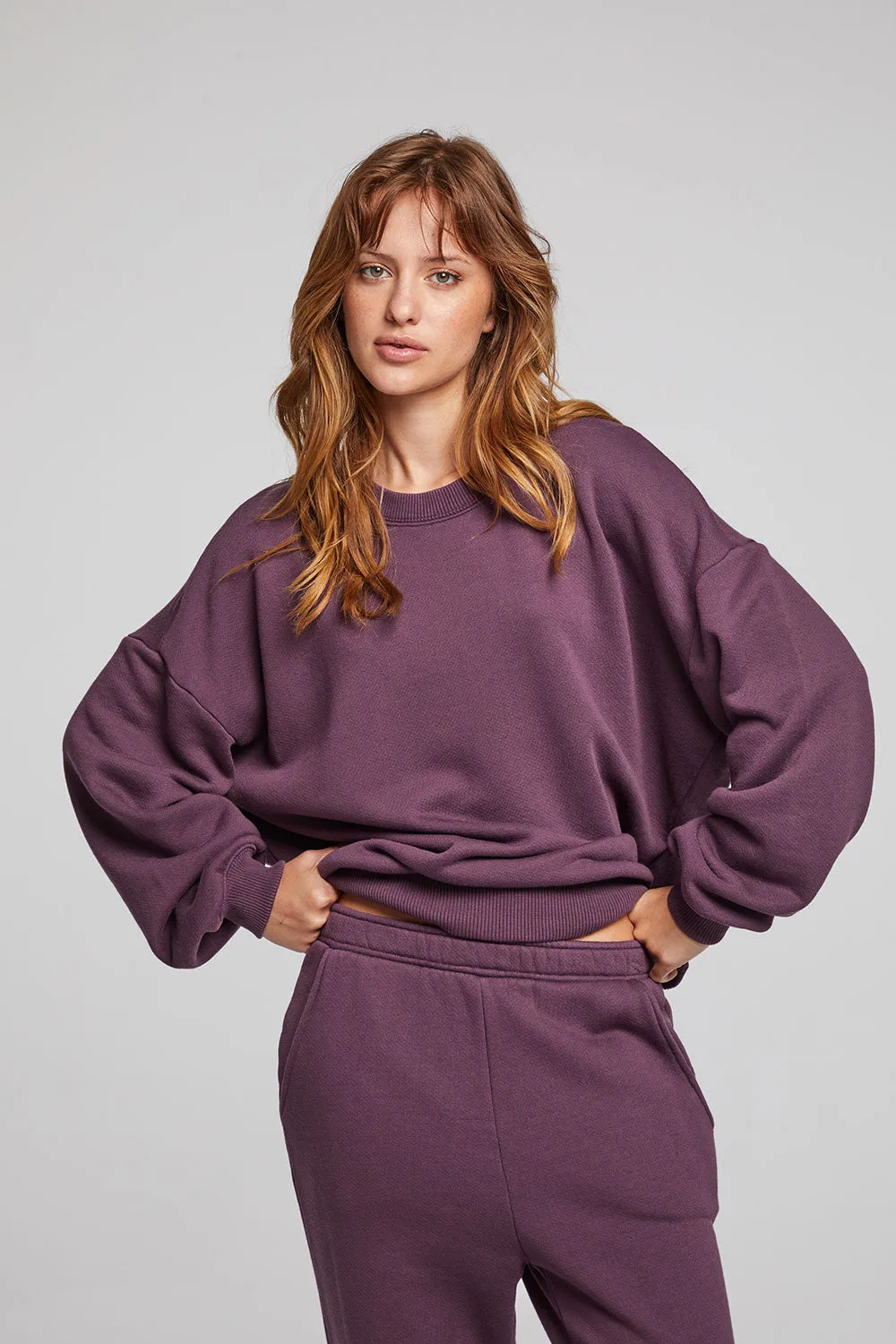 Casbah Plum Pullover