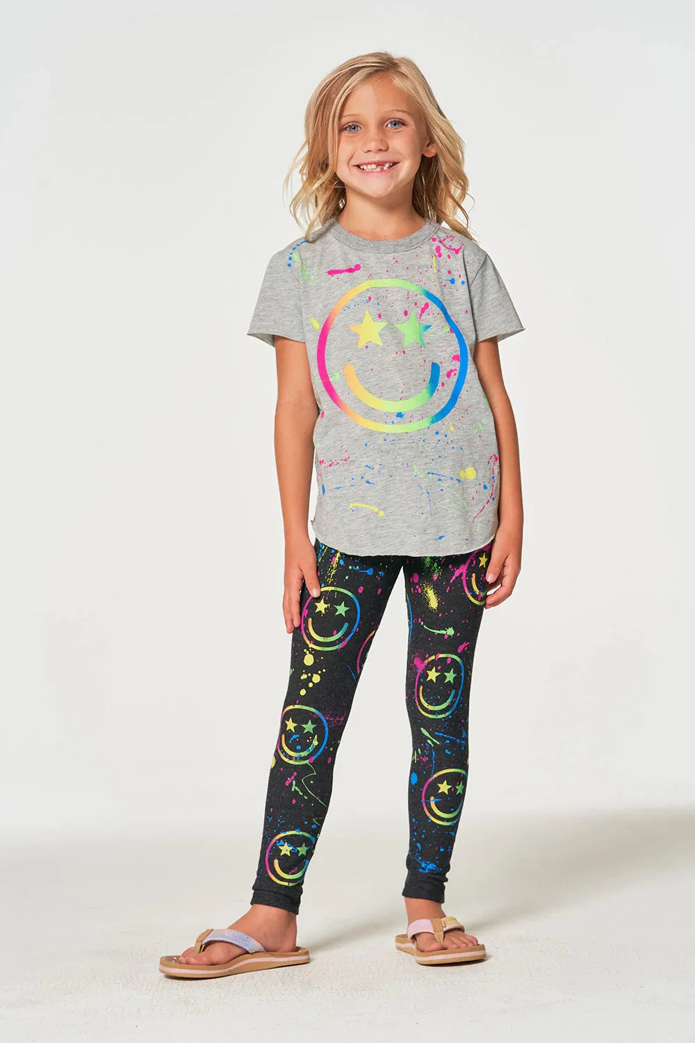 Chaser Happy Face Leggings