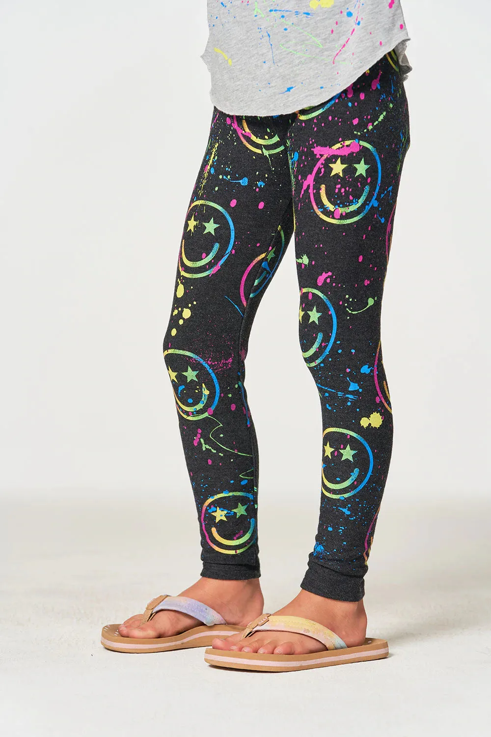 Chaser Happy Face Leggings