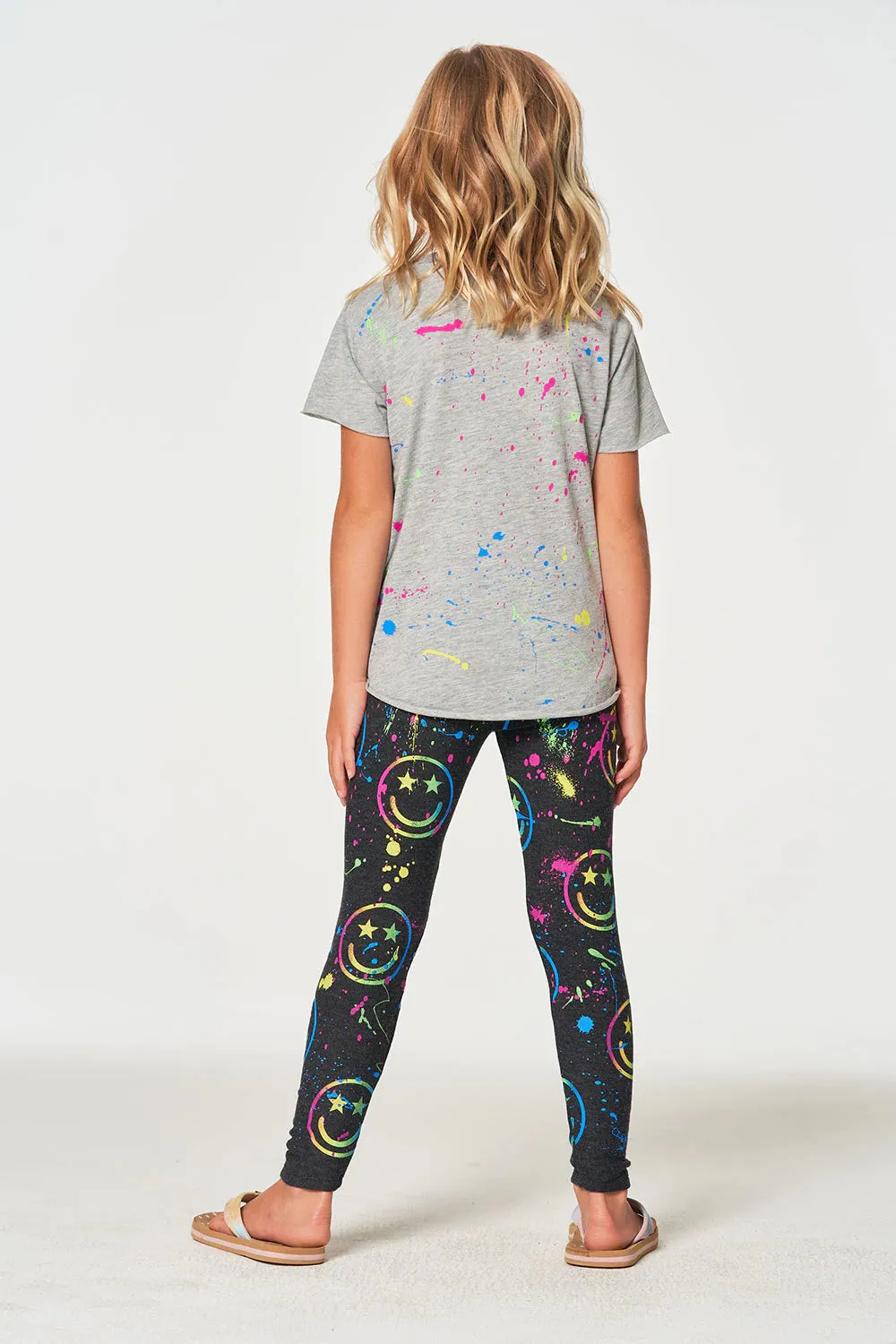 Chaser Happy Face Leggings