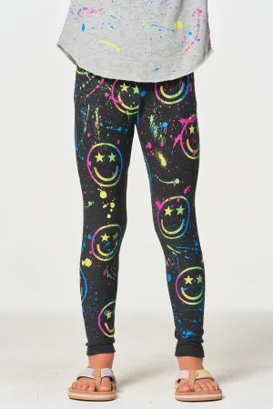 Chaser Happy Face Leggings