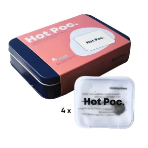 CHAUFFE-MAINS RÉUTILISABLES (4 UNITÉS) - HOT POC