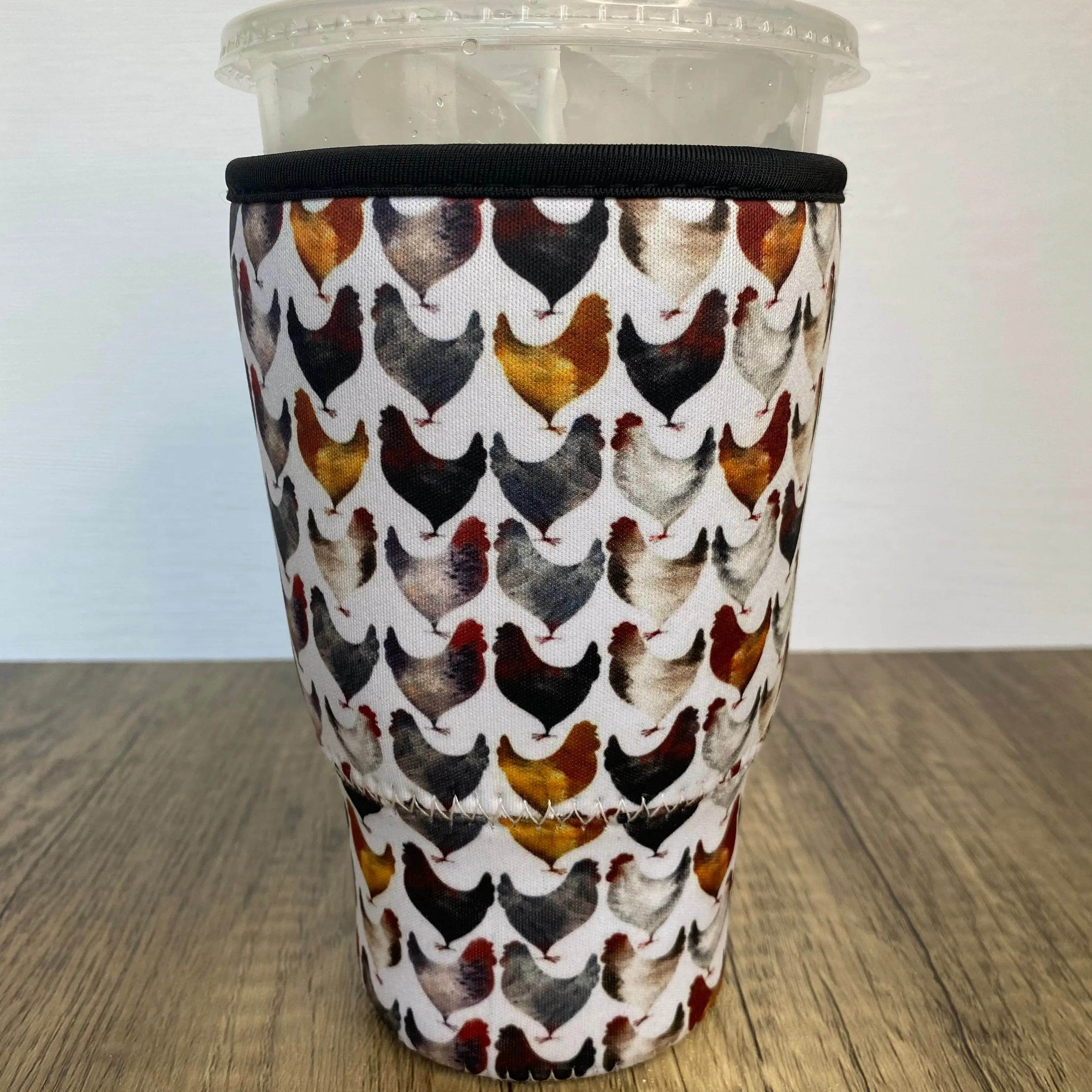 Chicken Print Drink Cozy Brew Buddy