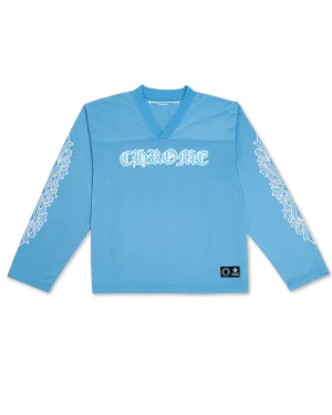 Chrome Hearts Sports Mesh Warm Up Jersey Blue