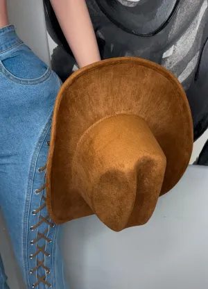 CLEO BROWN COWGIRL HAT