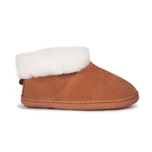 Cloud Nine Sheepskinl Kids Booties Slippers