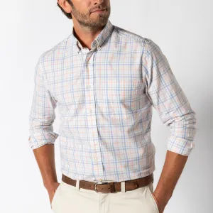 Cotton Twill Sport Shirt - Winston Plaid