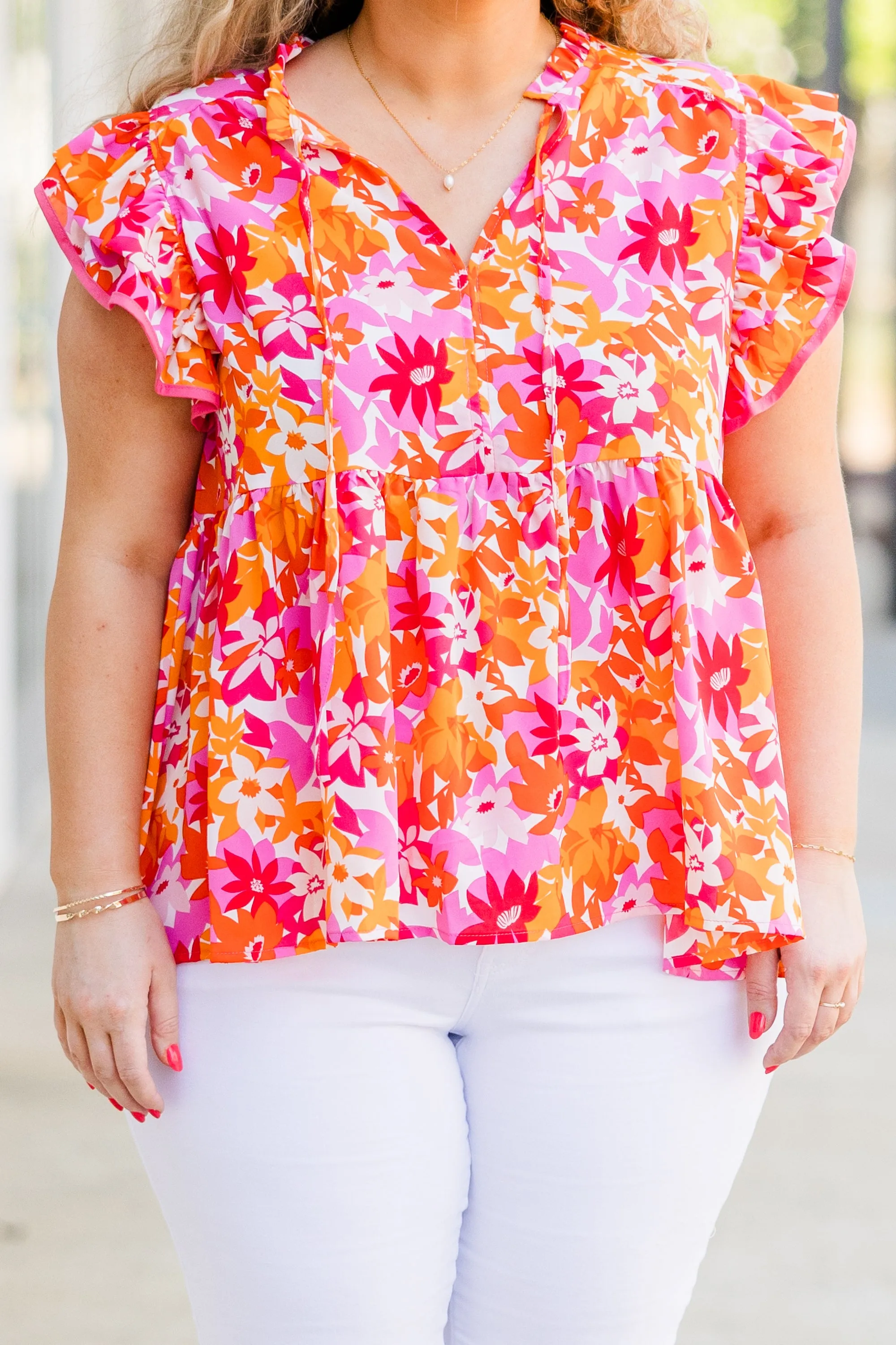 Could Be All Yours Top, Red