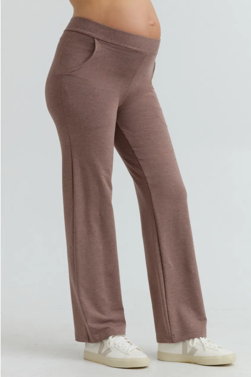 Cozy Fleece Wide-Leg Pant