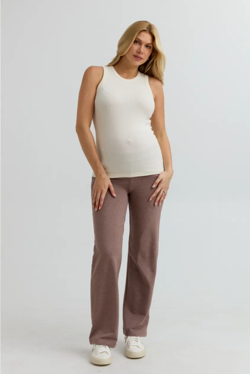 Cozy Fleece Wide-Leg Pant