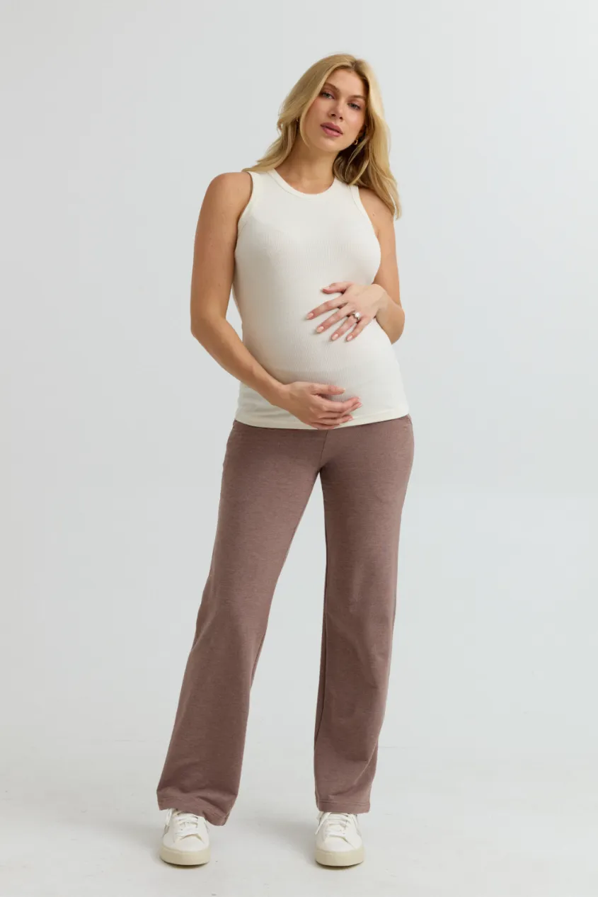 Cozy Fleece Wide-Leg Pant