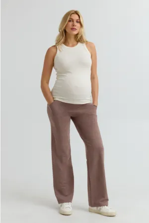 Cozy Fleece Wide-Leg Pant