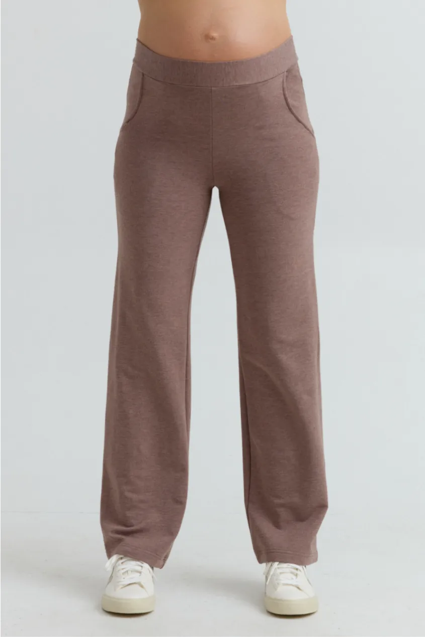 Cozy Fleece Wide-Leg Pant