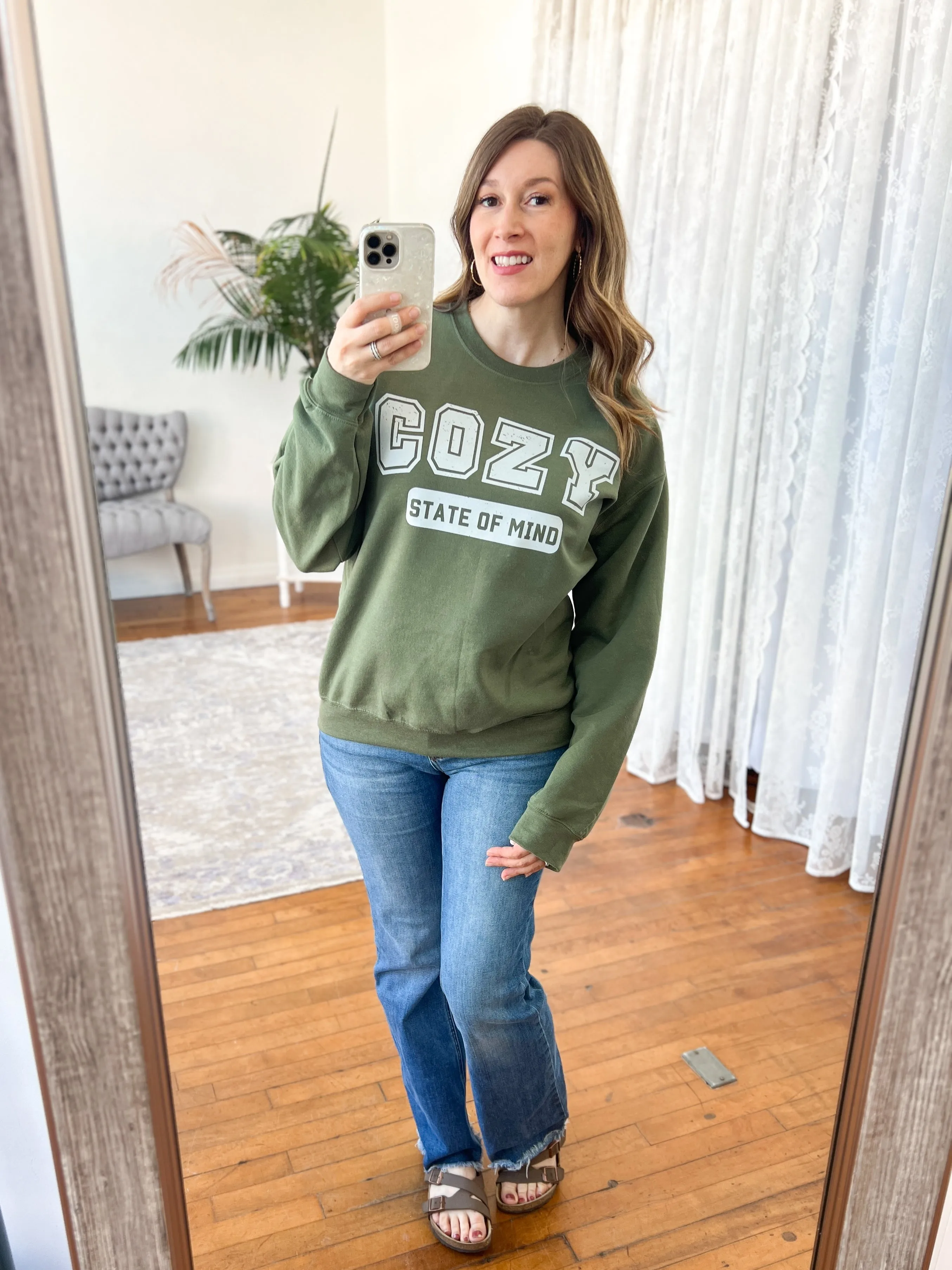 Cozy State of Mind Crewneck Sweatshirt