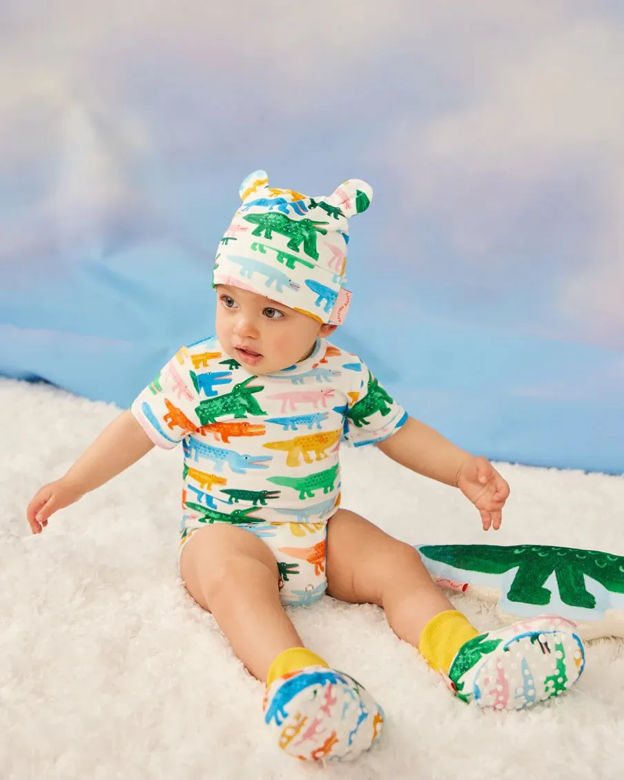 Crocodile Smile Baby Booties