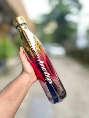Customized Rainbow Stainless Steel Water Bottles