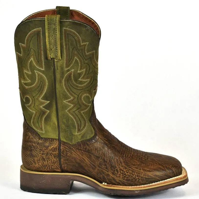 Dan Post Roper Cowboy Boot- Cowboy Certified Square Toe 3-55