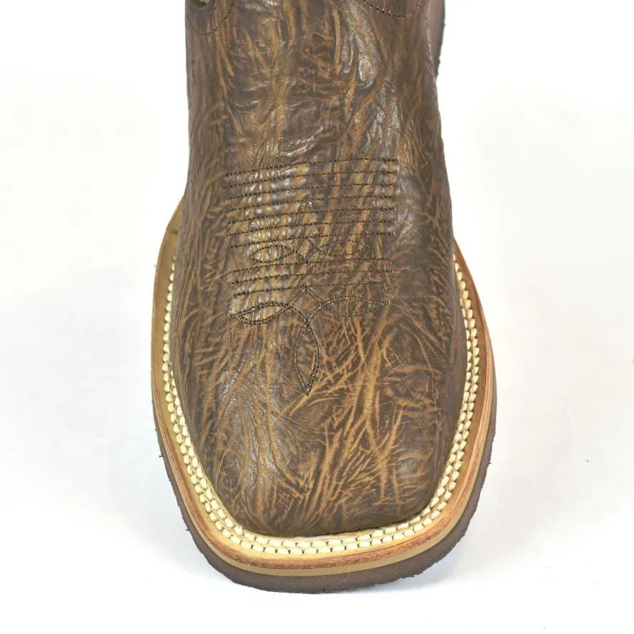 Dan Post Roper Cowboy Boot- Cowboy Certified Square Toe 3-55