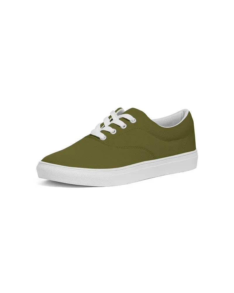 Dark Midtone Yellow Canvas Sneakers | Men's | C0M0Y80K80