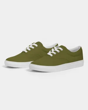 Dark Midtone Yellow Canvas Sneakers | Men's | C0M0Y80K80