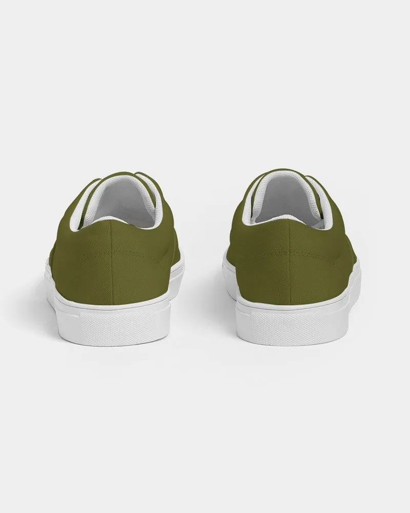 Dark Midtone Yellow Canvas Sneakers | Men's | C0M0Y80K80