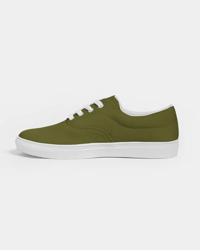 Dark Midtone Yellow Canvas Sneakers | Men's | C0M0Y80K80