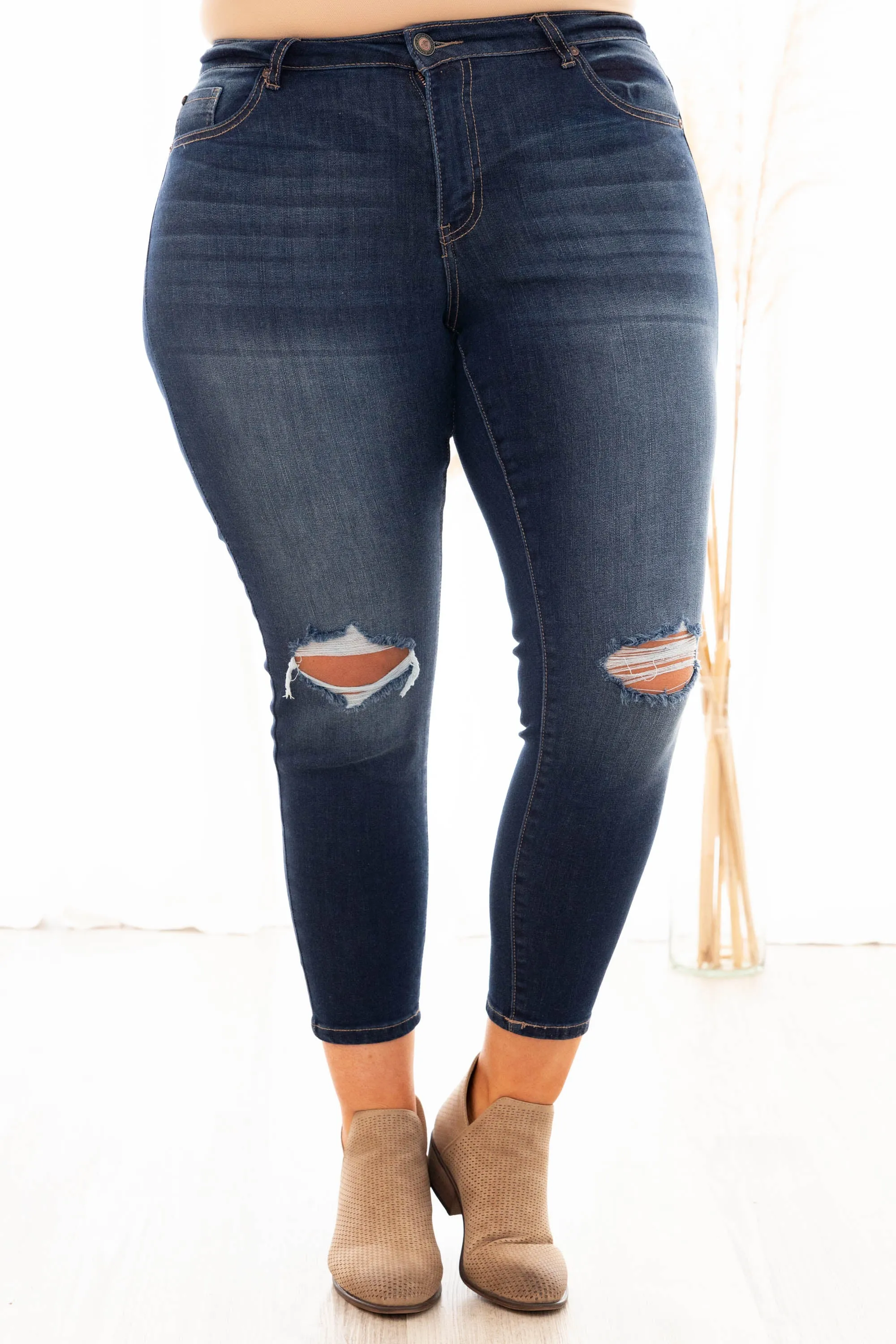 Dear No One Jeans, Dark Wash
